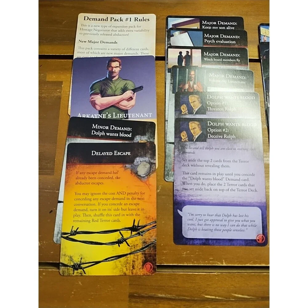 Hostage Negotiator Expansion Demand Pack #1 Complete